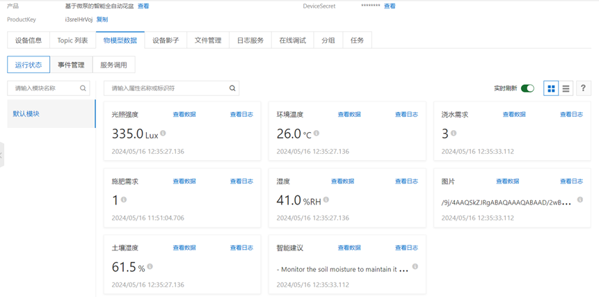 Cloud Platform Dashboard