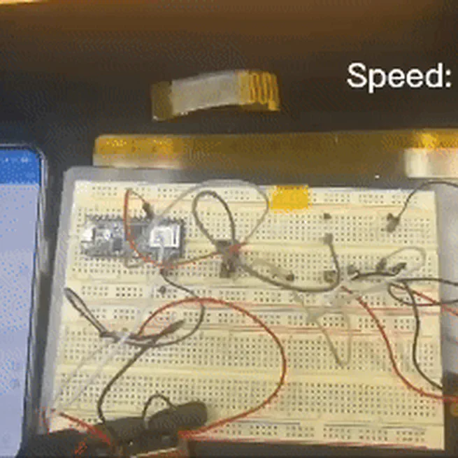 Caterpillar-inspired Robot with Battery and PCB board